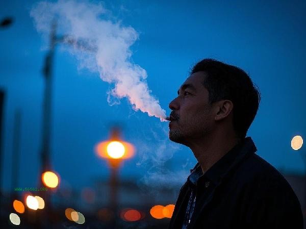 What changes have occurred after not smoking for ten days