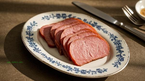 How to cut ham sausage to look good