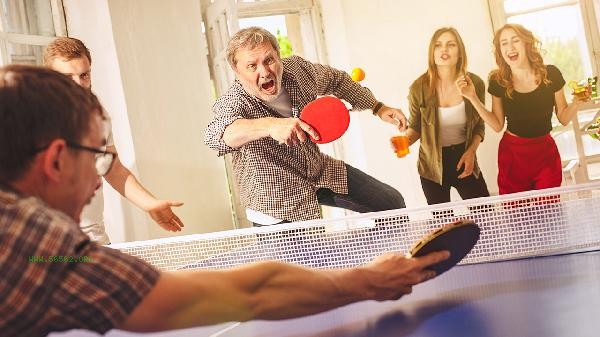 What are the benefits of table tennis for exercising the body