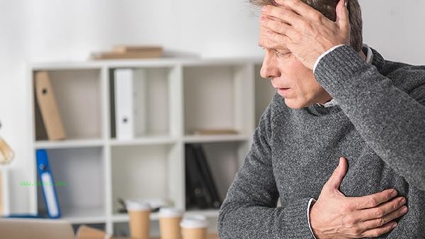 What is the precursor of sudden increase in blood pressure