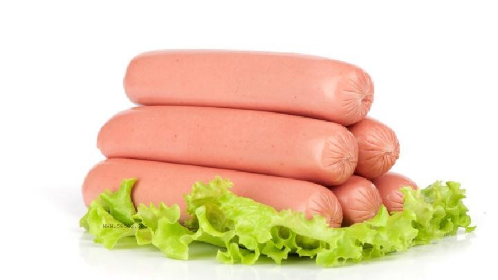 What is the calorie content of sausages? Over 500 calories per 100 grams. Excessive intake can lead to obesity