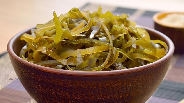 How long can fresh kelp be stored in refrigeration